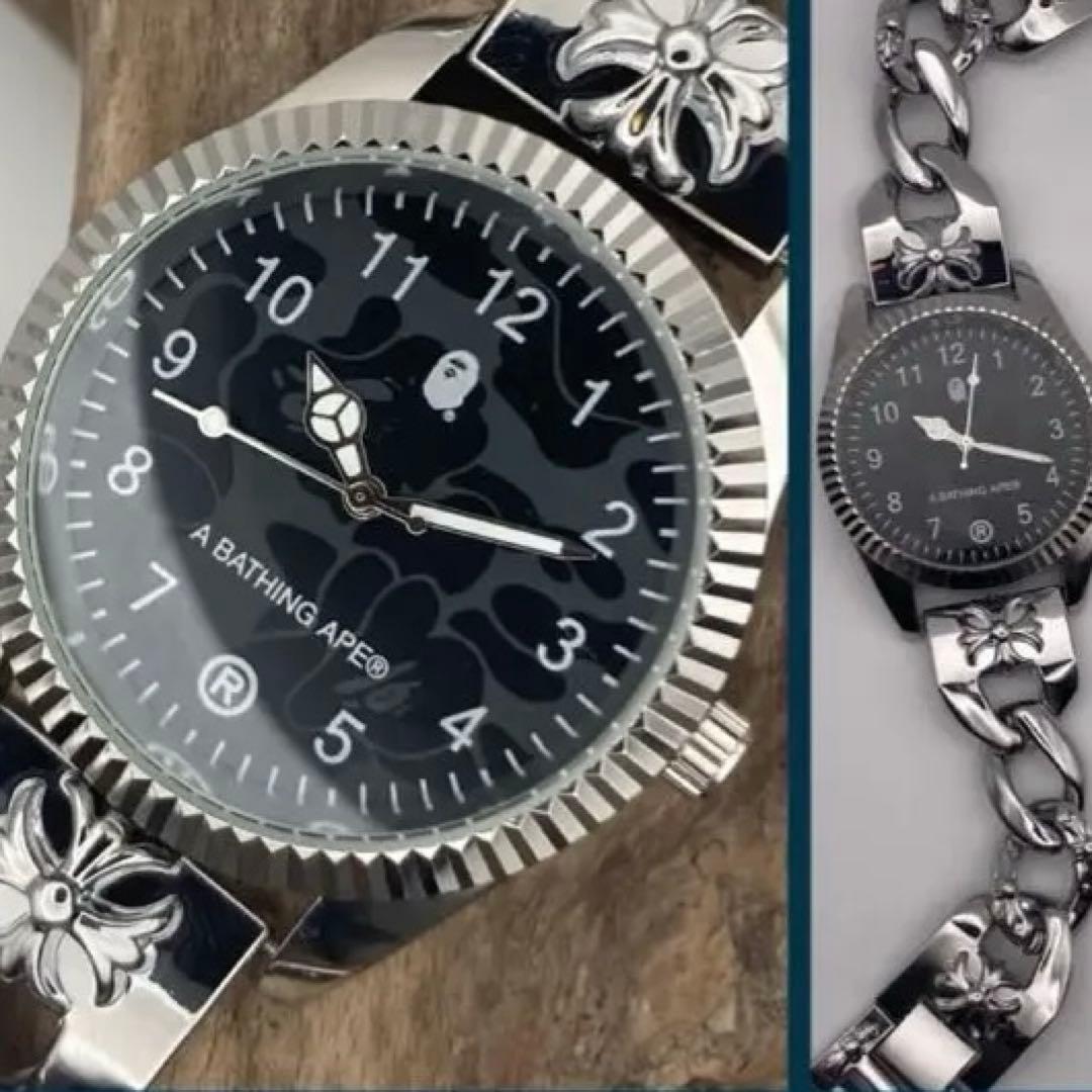 腕時計 ウォッチブレス a Bathing Ape レストア　ブレス
