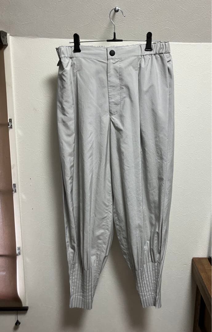 オムプリッセ イッセイミヤケ ナイロンパンツ 消しパン型