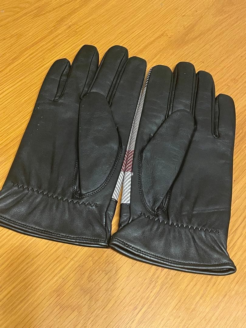 定価2.2万　未使用　ブラックレーベル　クレストブリッジ　チェック　グローブ