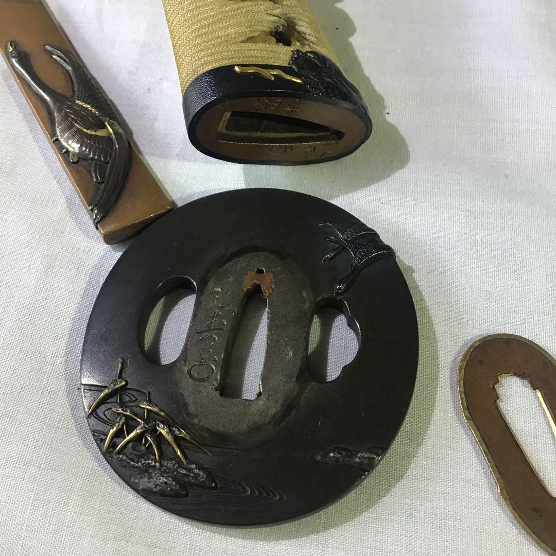 金唐革　殿様　差料　拵