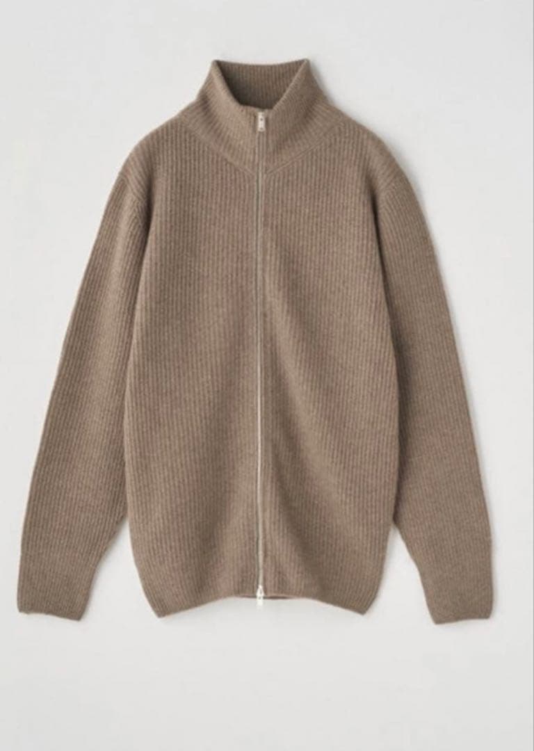 ジョンスメドレー　フルジップスタンドネック長袖ドライバーズニットジャケット