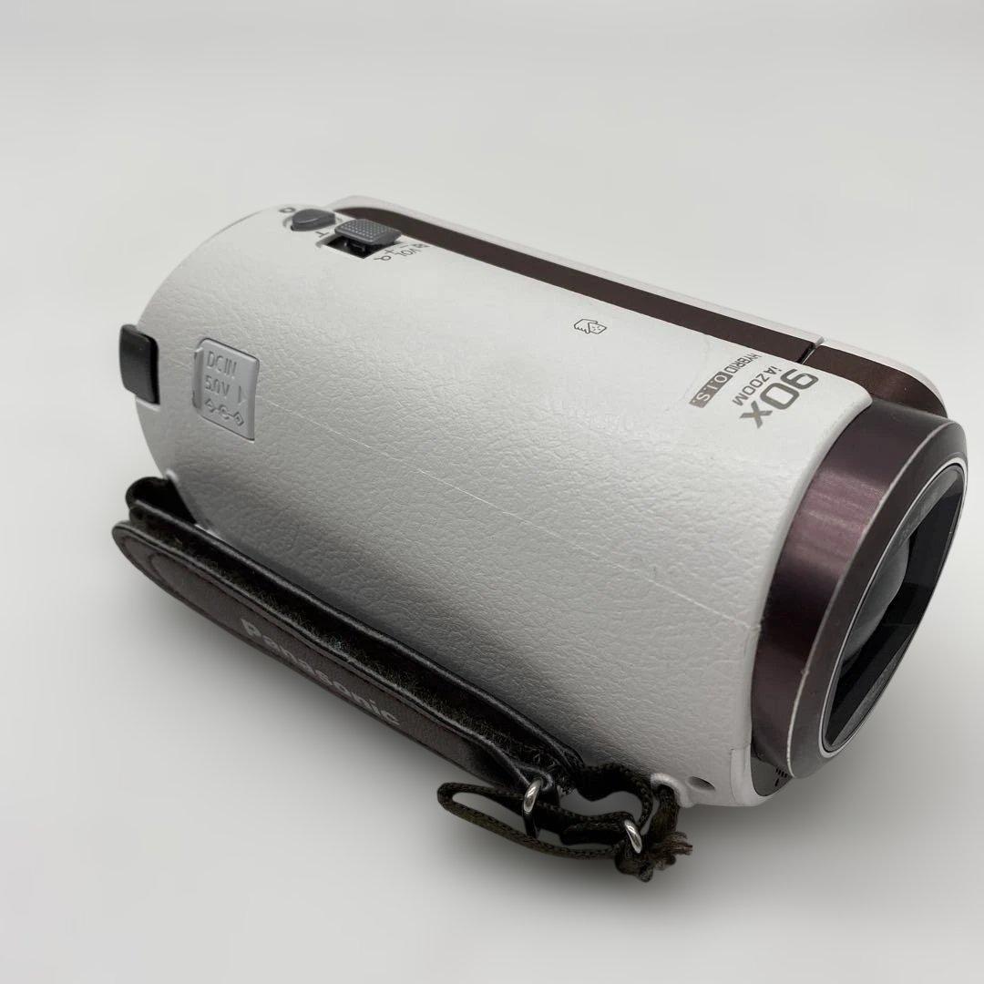 パナソニック HDビデオカメラ ワイプ撮り ホワイト HC-W570M-W