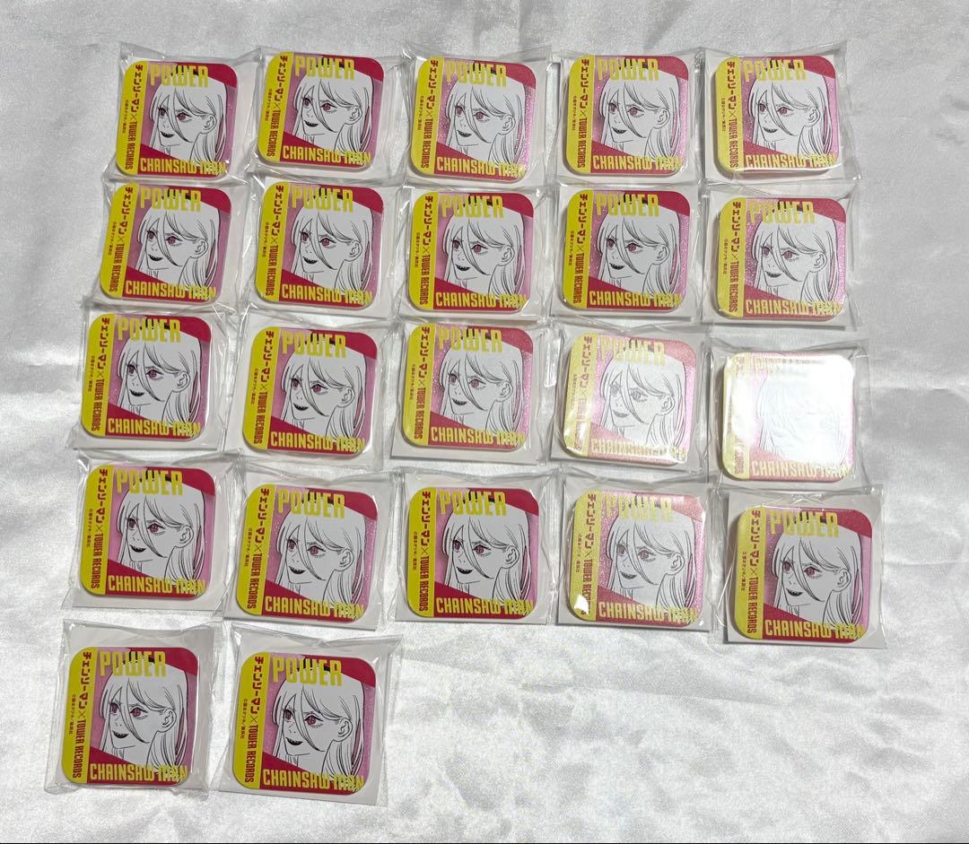 チェンソーマン タワレコ ラメアクリルバッジ パワー 22点セット
