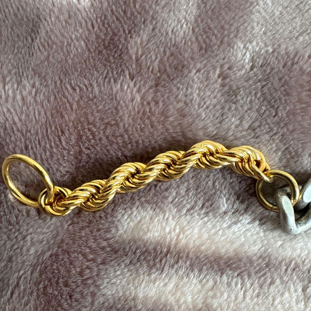 JIL SANDER チェーンブレスレット ゴールド・シルバー