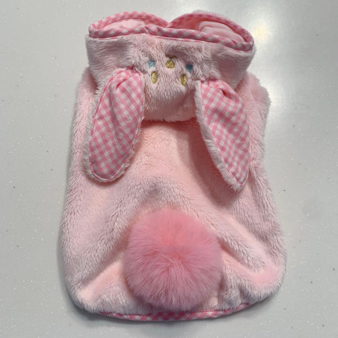 ブルブブ★最新うさこファーパーカーSSSピンク☆新品★ジャケットベスト