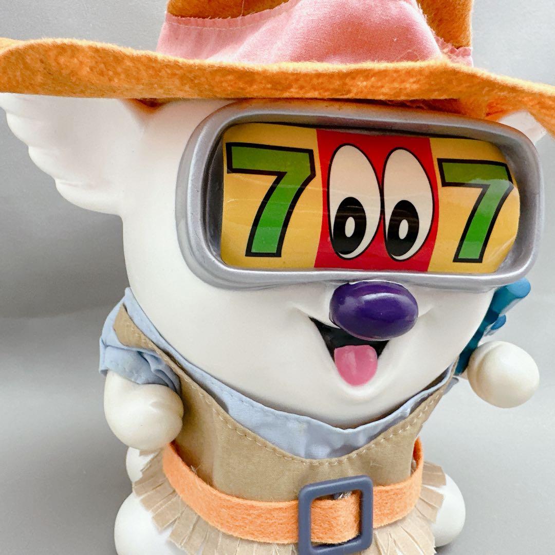 激レア！楽園　貯金箱　パチンコ　スロット　キャラクター　レトロ　希少　ソフビ