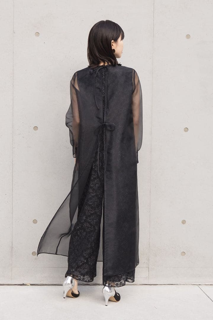 ＊美品＊kaene シアーレイヤードオールインワン