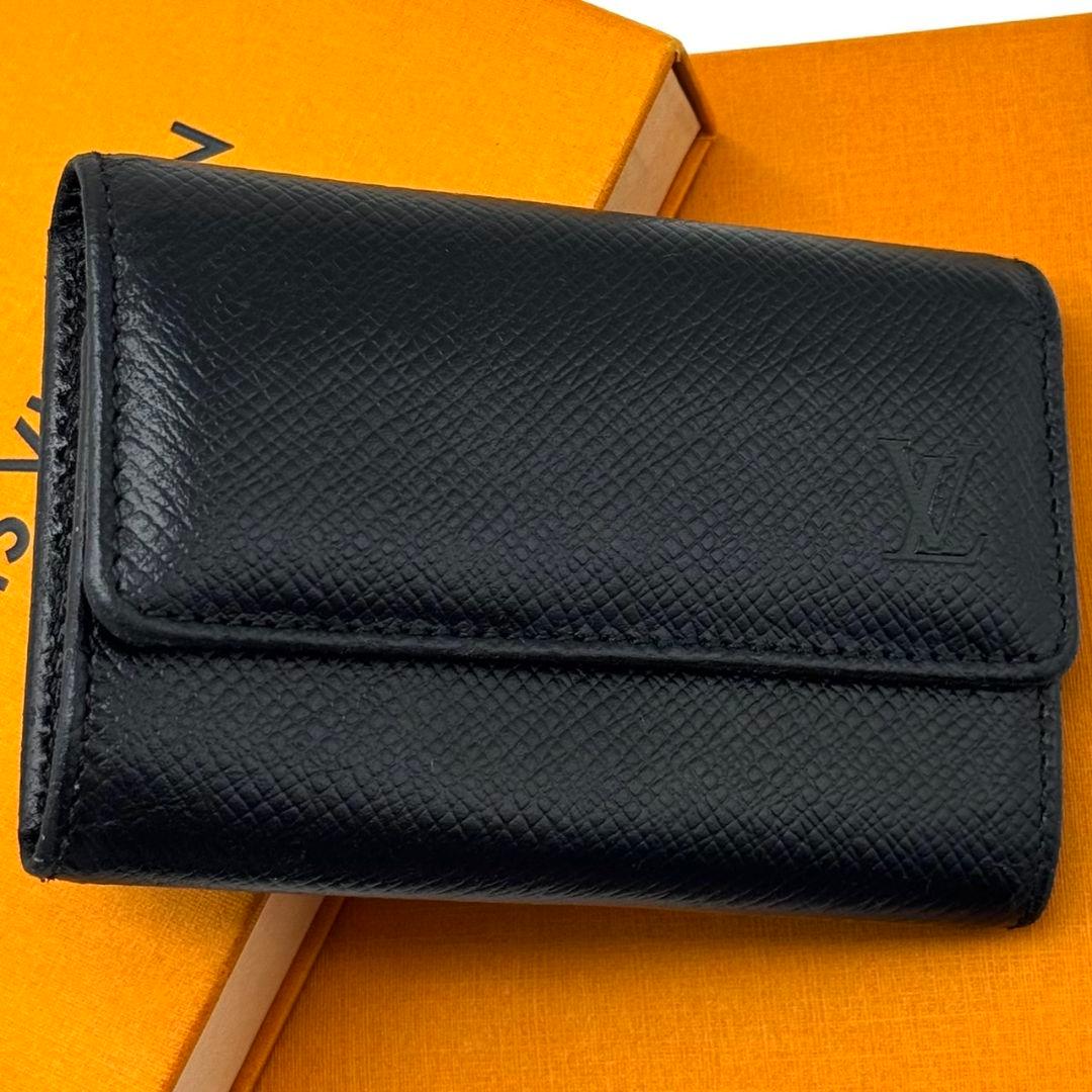 良品 ルイヴィトン タイガ ミュルティクレ6 キーケース キーホルダー 鍵 6連