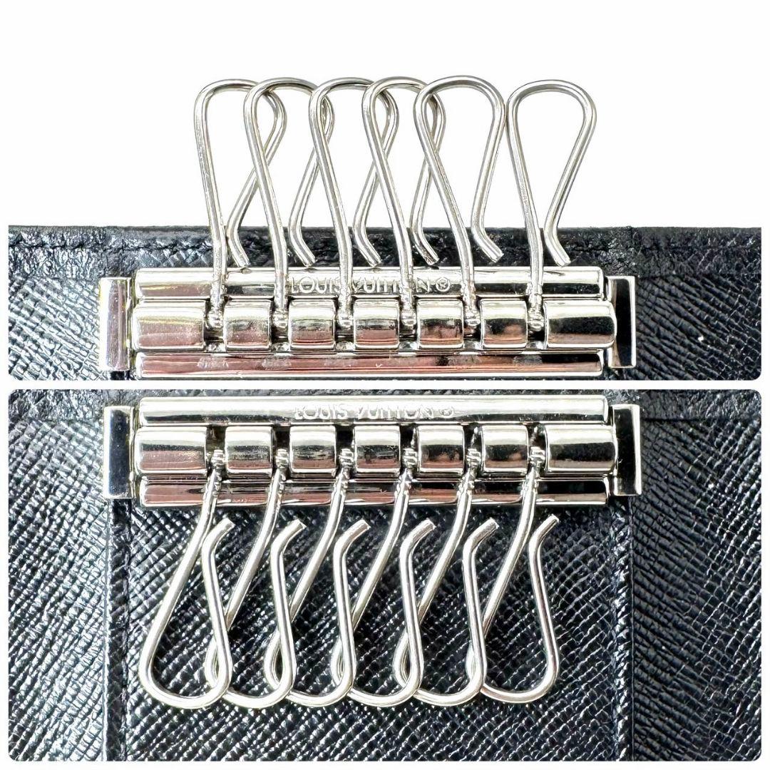 良品 ルイヴィトン タイガ ミュルティクレ6 キーケース キーホルダー 鍵 6連