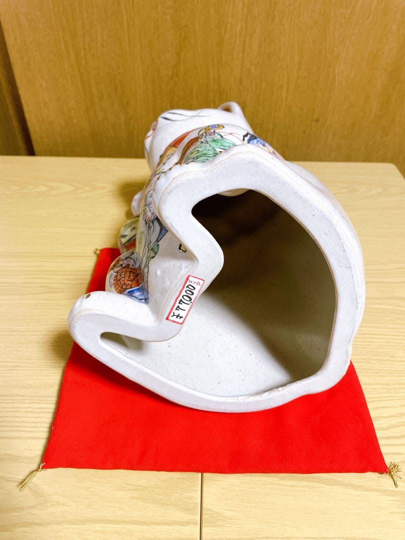 【入手困難】美濃焼 和田一人 七福神招き猫(大) 右手