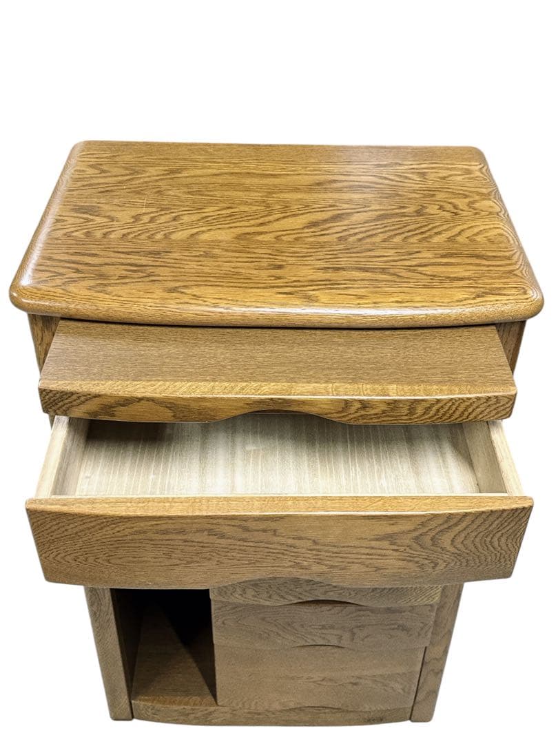 浜本工芸 楢無垢材FAX台 　電話台/リビングボード/サイドボード