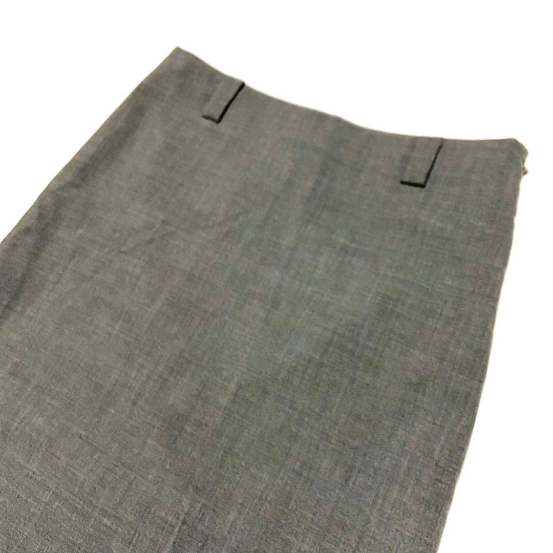 完売 マディソンブルー LOW WAIST STRAIGHT スカート グレー