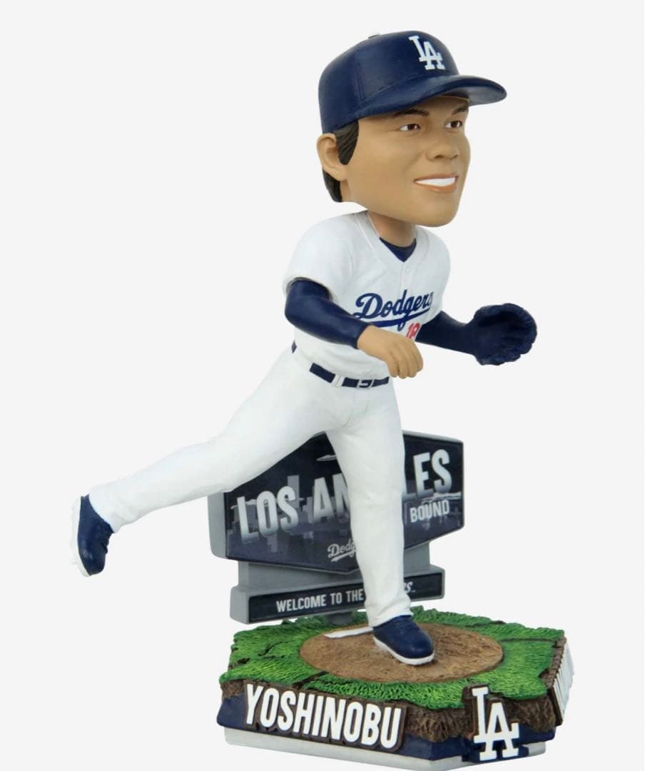 【山本由伸】 2024年ドジャース 移籍記念ボブルヘッド #ドジャース#大谷翔平