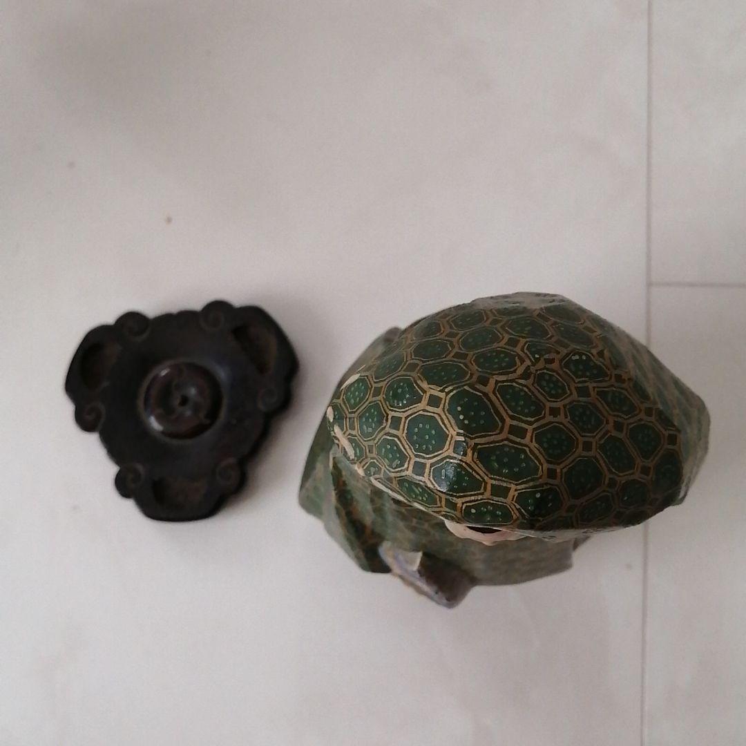 翁　置物　木箱入　骨董品