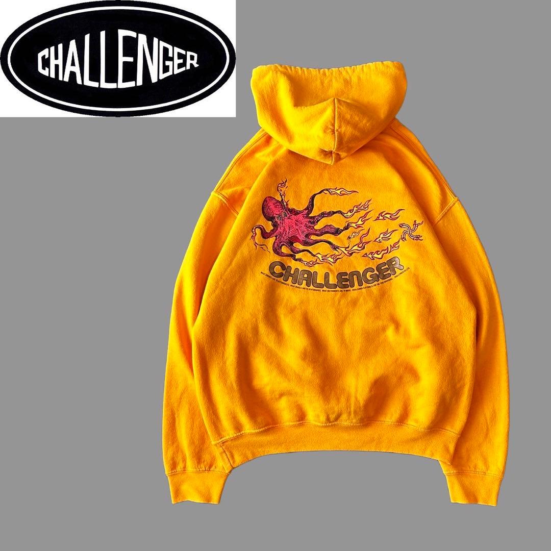 ★CHALLENGER チャレンジャー タコファイヤー オクトパス パーカー
