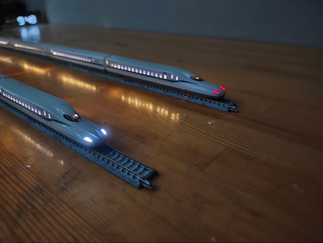 室内灯搭載済　KATO N700S　新幹線のぞみ　基本セット　増結セット　8両