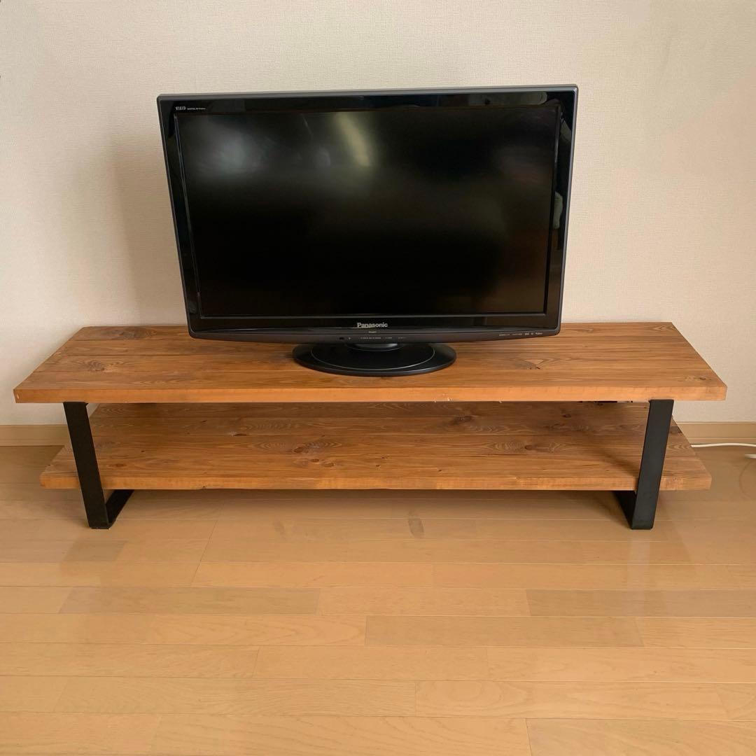 テレビボード アイアンラック ハンドメイド 新生活 木製 観葉植物シェルフ