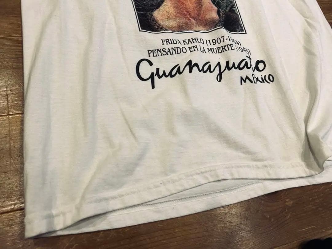 Tシャツ 古着 90s Frida Kahlo フリーダ・カーロ 偉人 アート