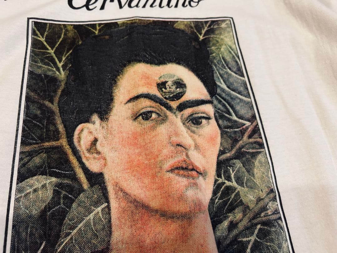 Tシャツ 古着 90s Frida Kahlo フリーダ・カーロ 偉人 アート