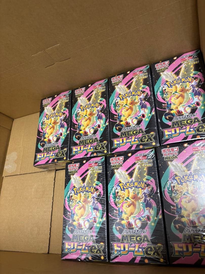 ポケモンカードゲーム MEGAドリームEX 7BOX シュリンク付き