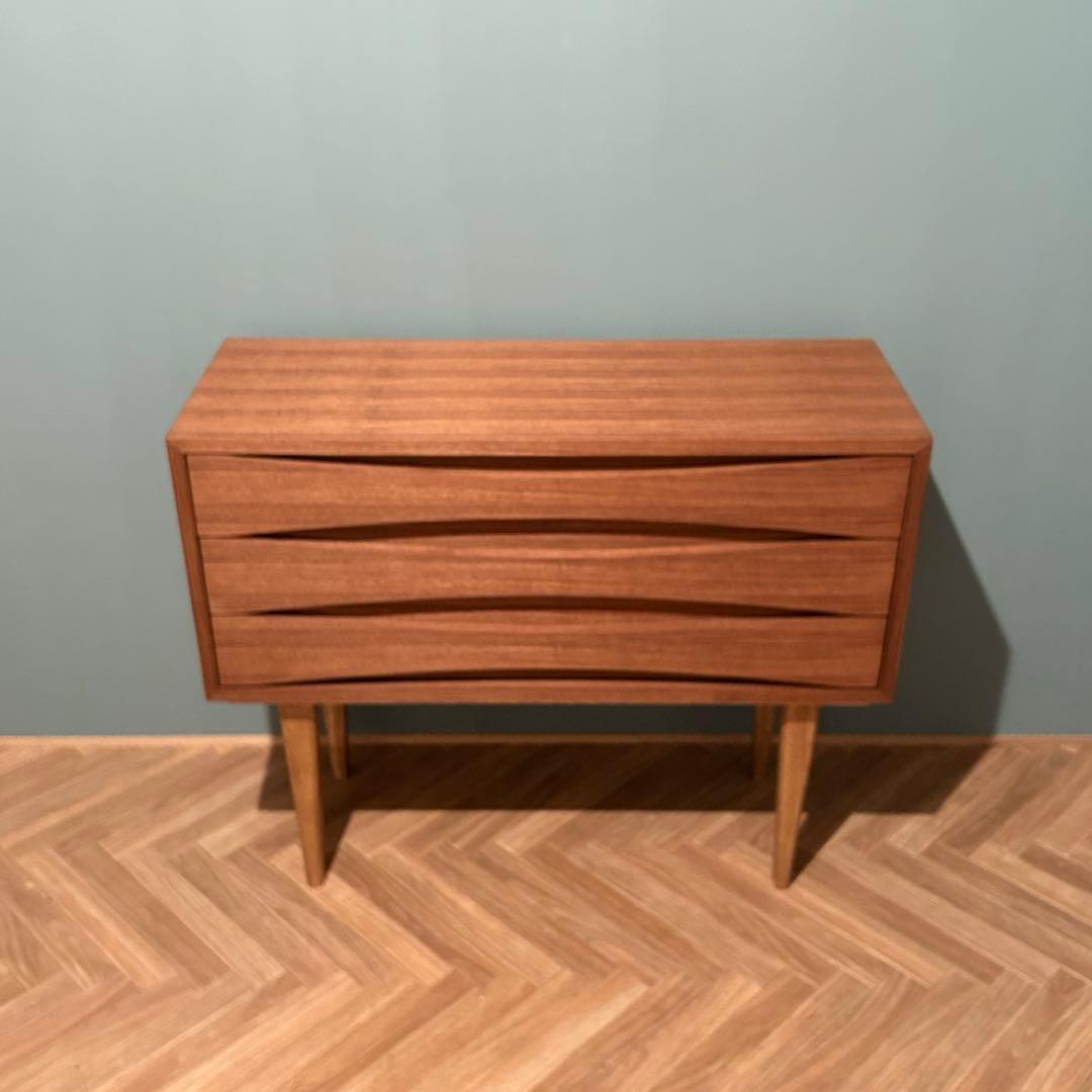 は*ち様 チーク サイドボード チェスト 北欧 ミッドセンチュリー ビンテージ