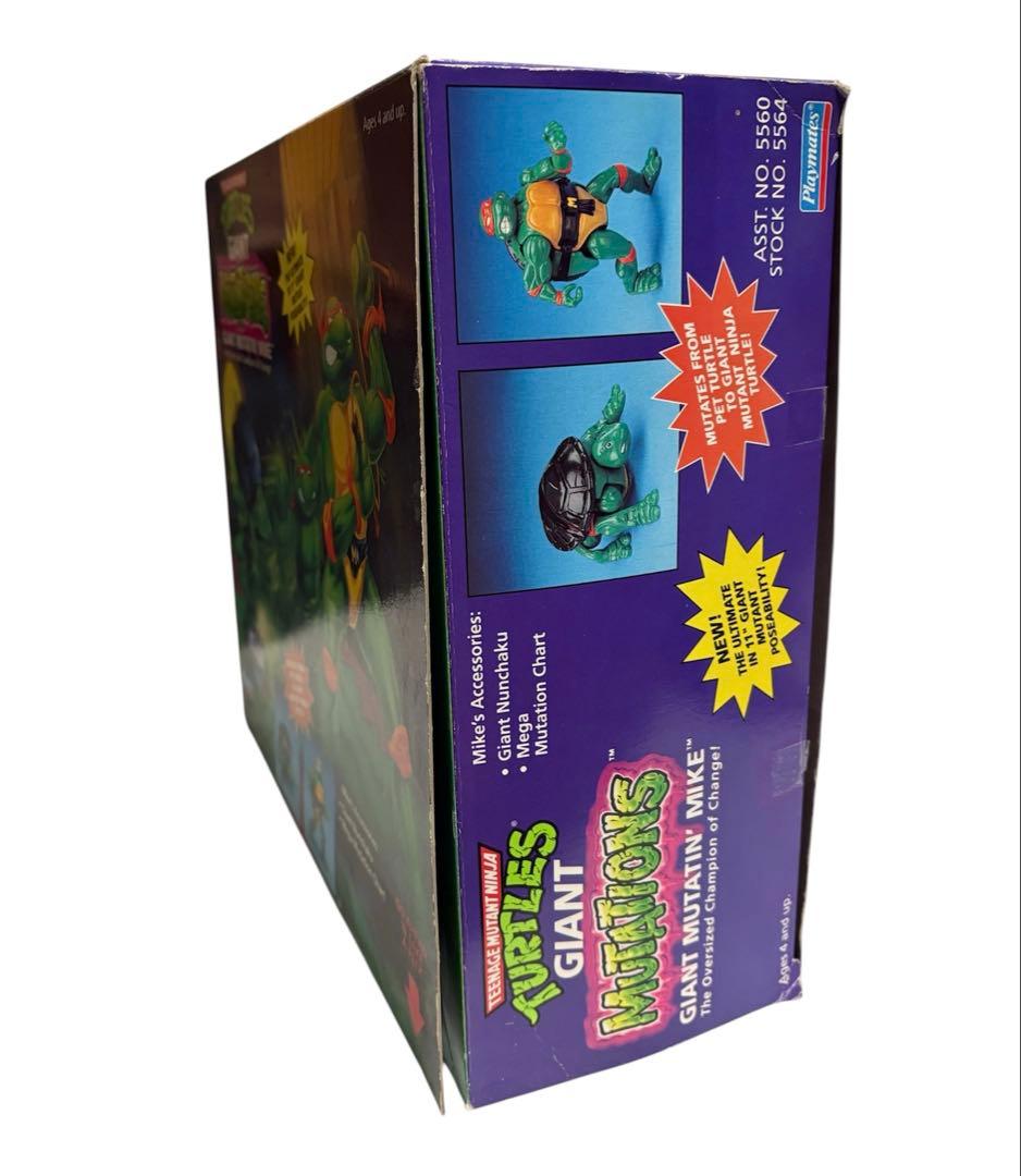 ミュータント・タートルズ プレイメイツ ジャイアント ミケランジェロ フィギュア