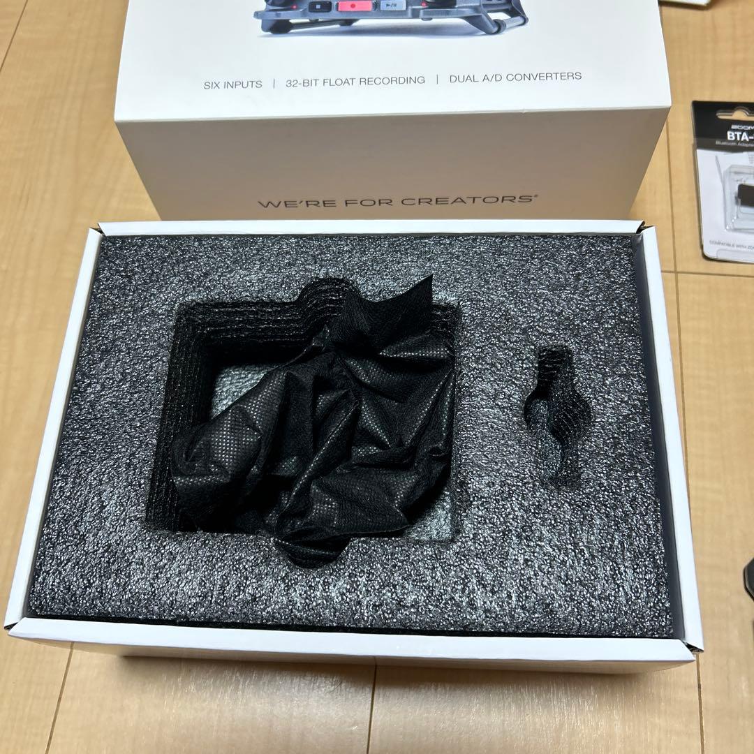 ZOOM F6 マルチトラックフィールドレコーダー bt付き