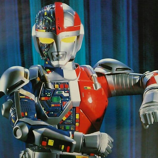 「超人機メタルダー」販促用Ｂ２サイズポスター（非売品・新品）