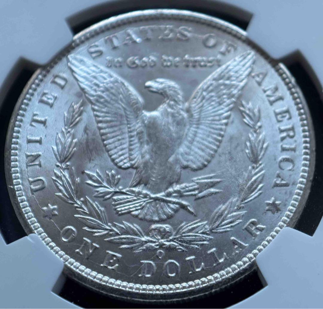 1899年 アメリカ モルガンダラー銀貨 NGC MS64