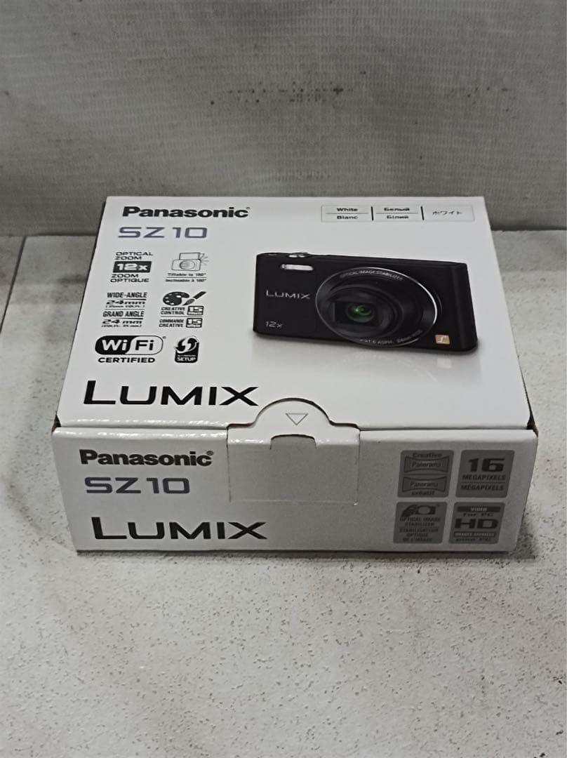 八6645【未使用品】 パナソニック デジタルカメラ LUMIX SZ10