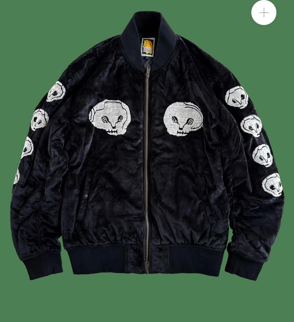 の*ろ様 noko ボンバージャケット XL gakkin 舐達磨 Budspo