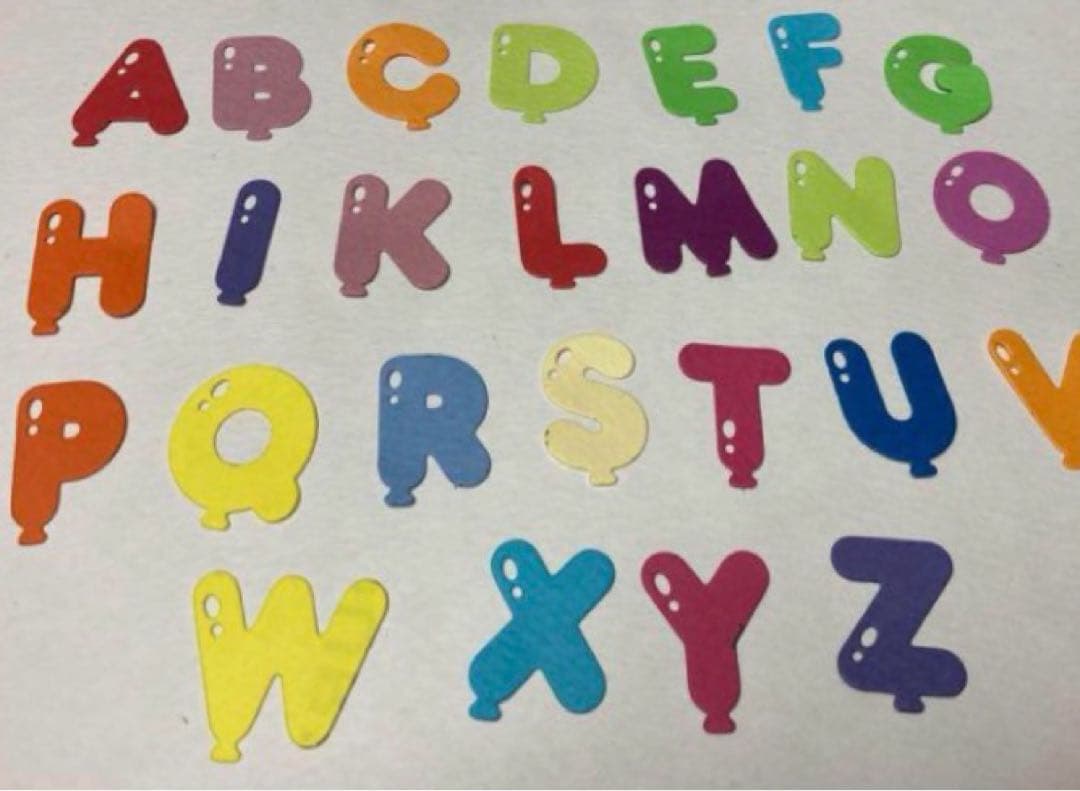 アルバム飾り　アルファベット　オーダー受付中( ＾∀＾)