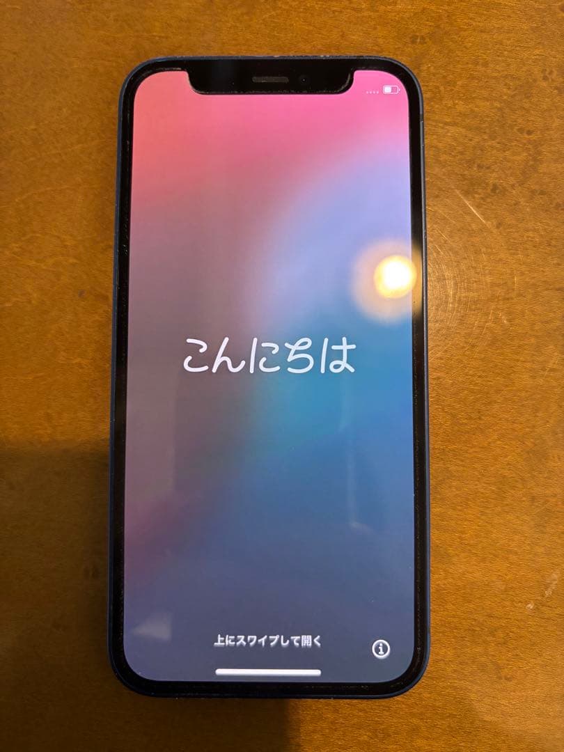 Apple iPhone 12 mini 本体 青