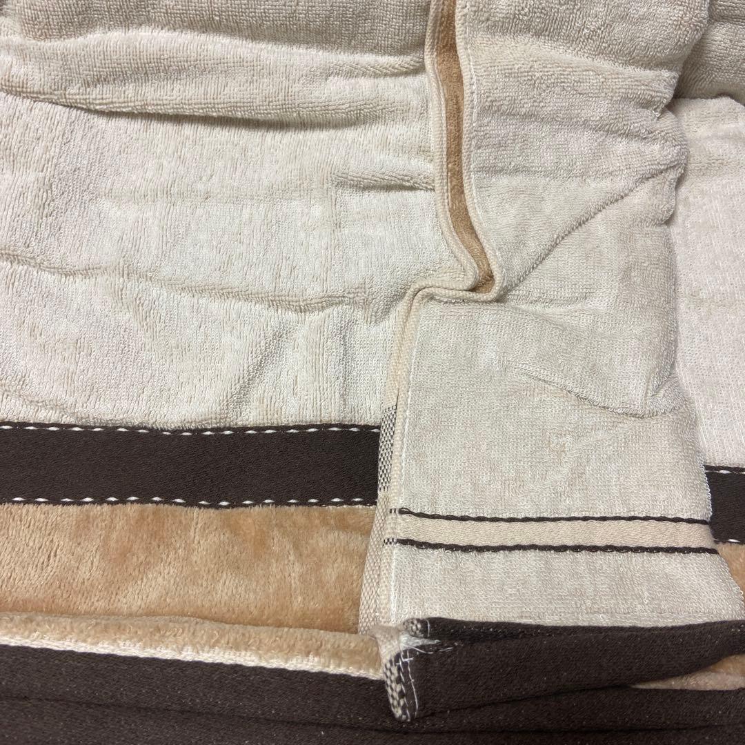 【新品】セリーヌ CELINE タオルケット マカダム柄140×190cm