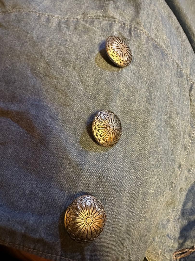 マイルドちゃん専用❖kapitalキャピタル❖デニムキュロットコンチョボタン袴