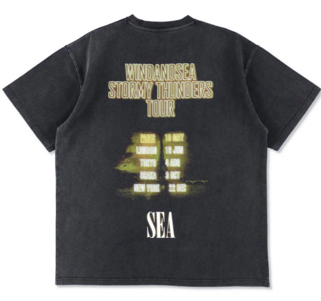 新品タグ付 wind and sea BAND World tour
