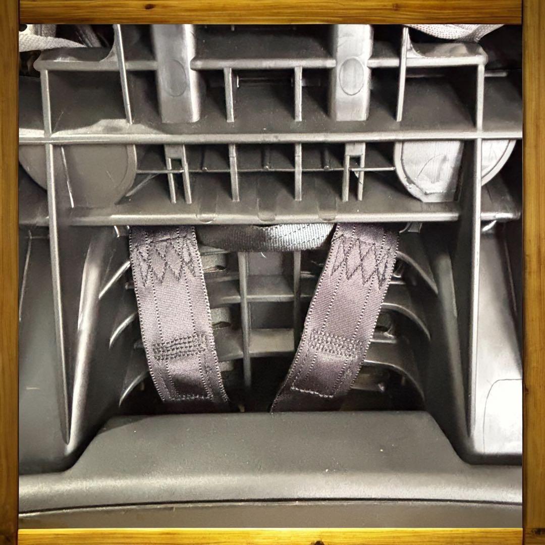 【1歳〜7歳対応】エールベベ スイングムーン プレミアムS 美品 グレー 清潔感