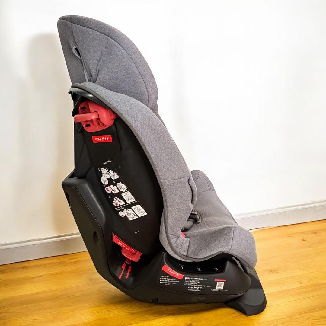 【1歳〜7歳対応】エールベベ スイングムーン プレミアムS 美品 グレー 清潔感