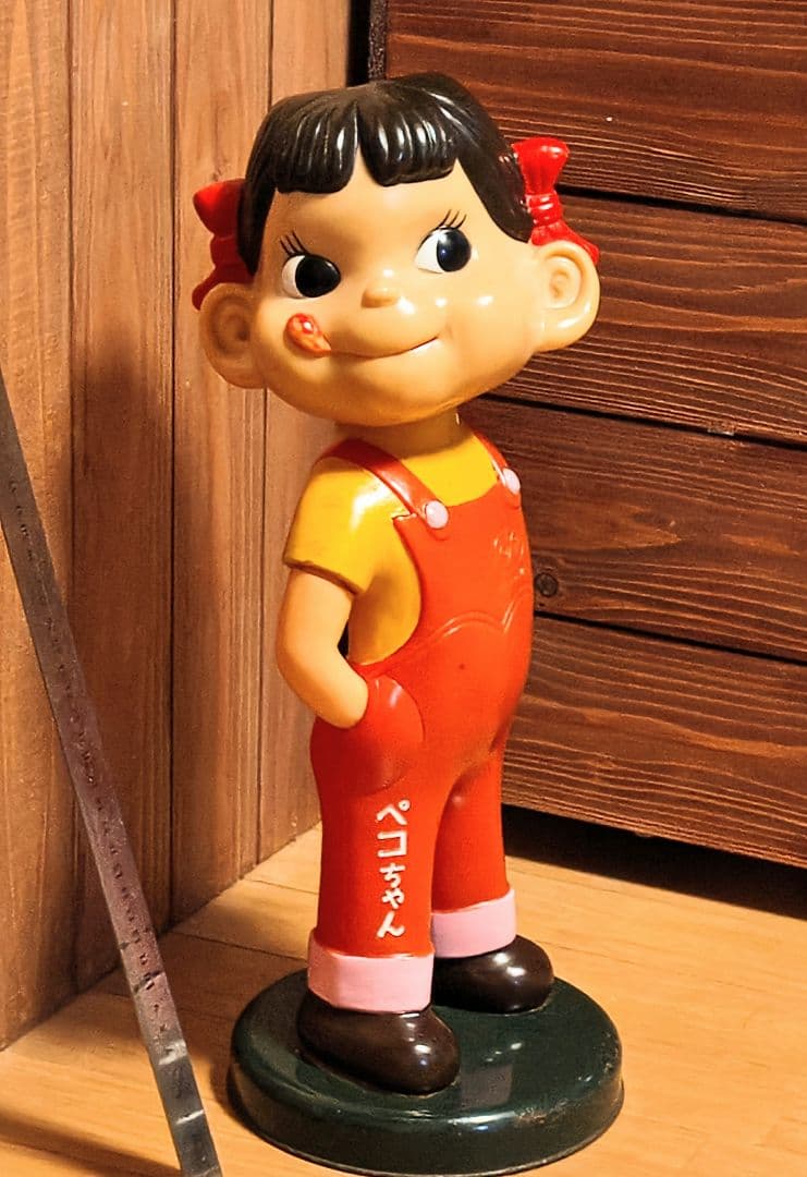 不二家　FUJIYA ペコちゃん人形 1970年代 激レアフィギュア 約46cm