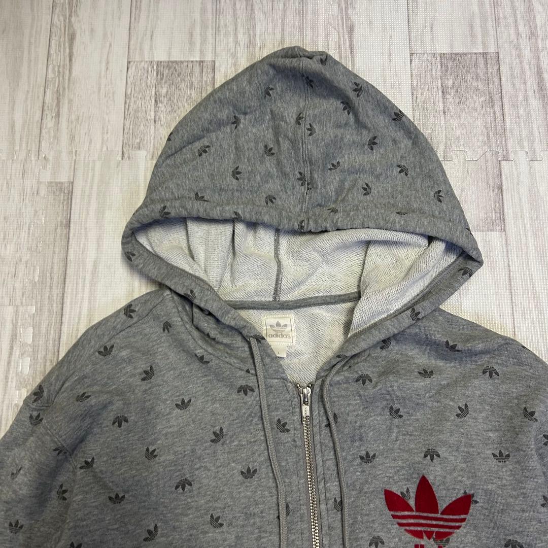 アディダス スウェット パーカー 7分丈パンツ 上下 セットアップ きゃりー着用