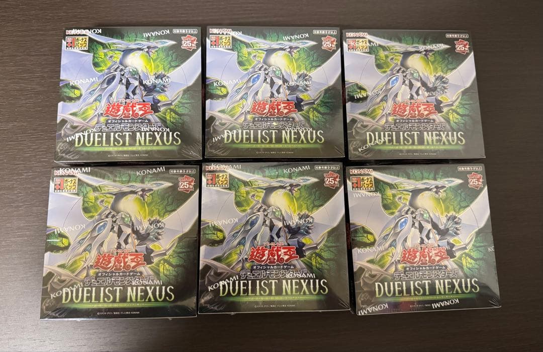 遊戯王 デュエリスト・ネクサス 6box シュリンク付き