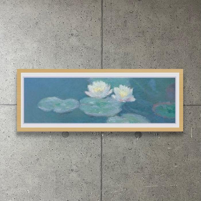 額装済/Nympheas Effet/クロードモネ/ポスター/インテリア/アート