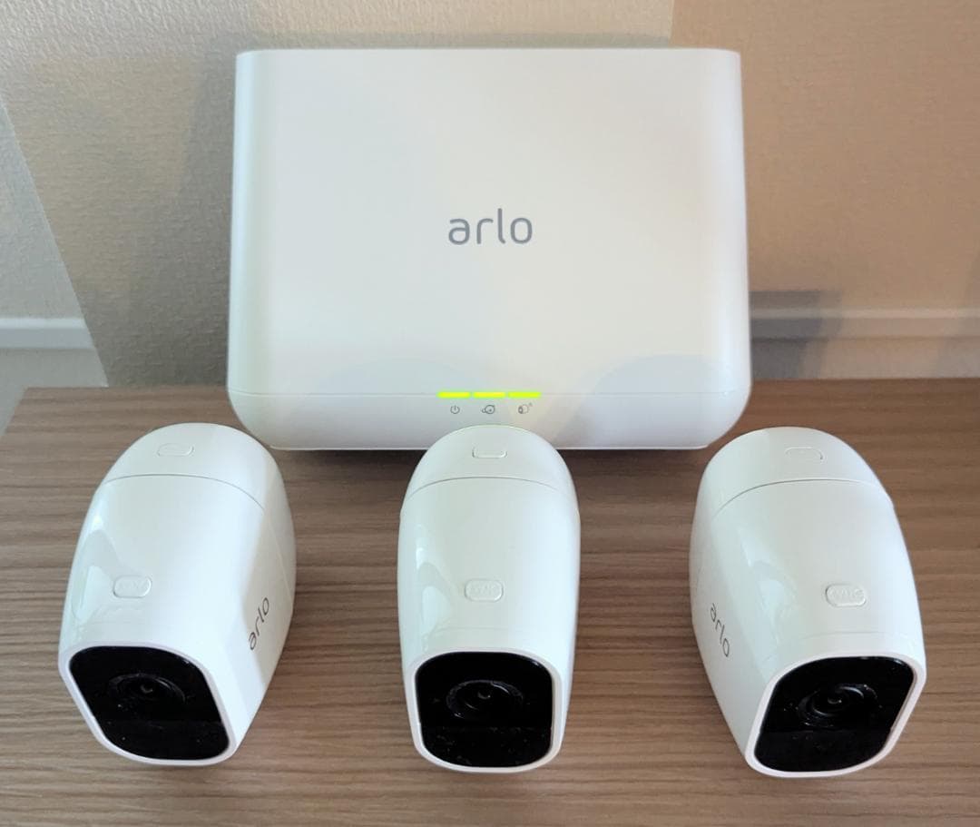 Arlo Pro 2 カメラ3台セット ワイヤレスHD防犯カメラ