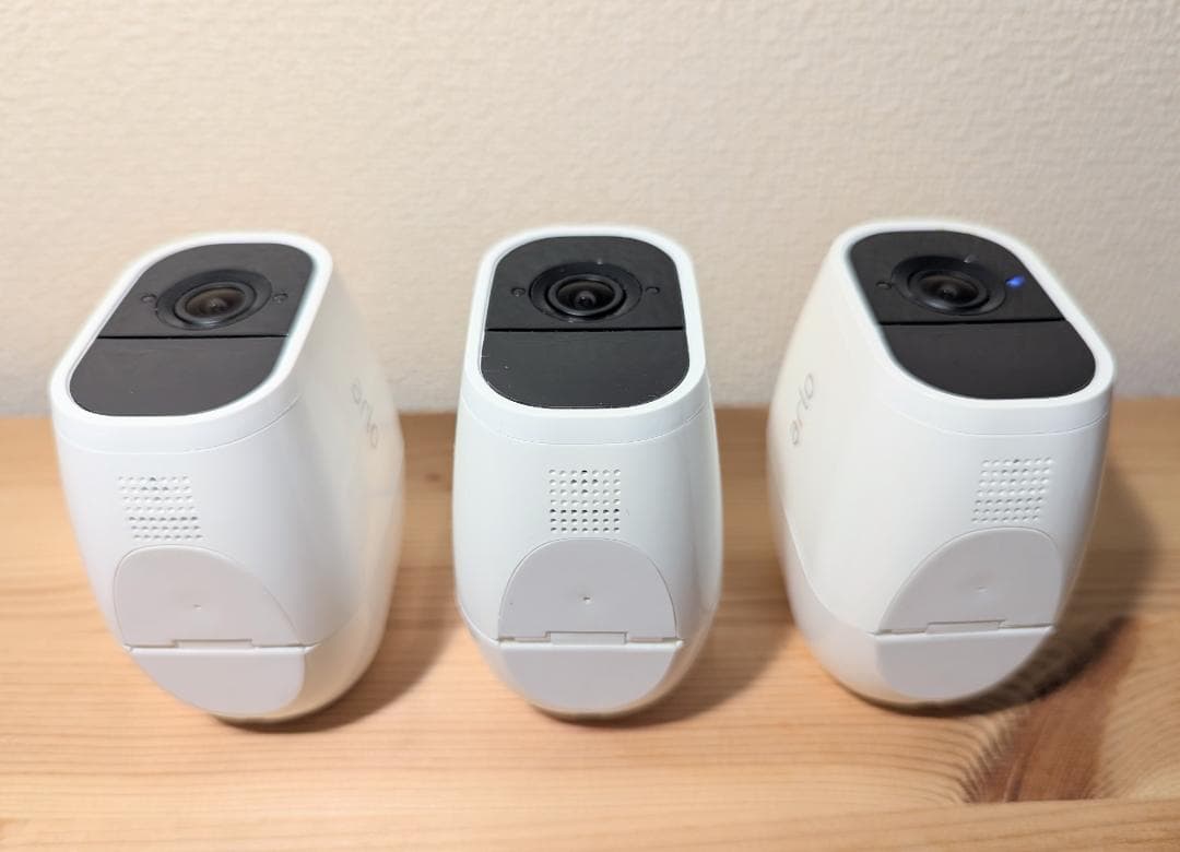 Arlo Pro 2 カメラ3台セット ワイヤレスHD防犯カメラ