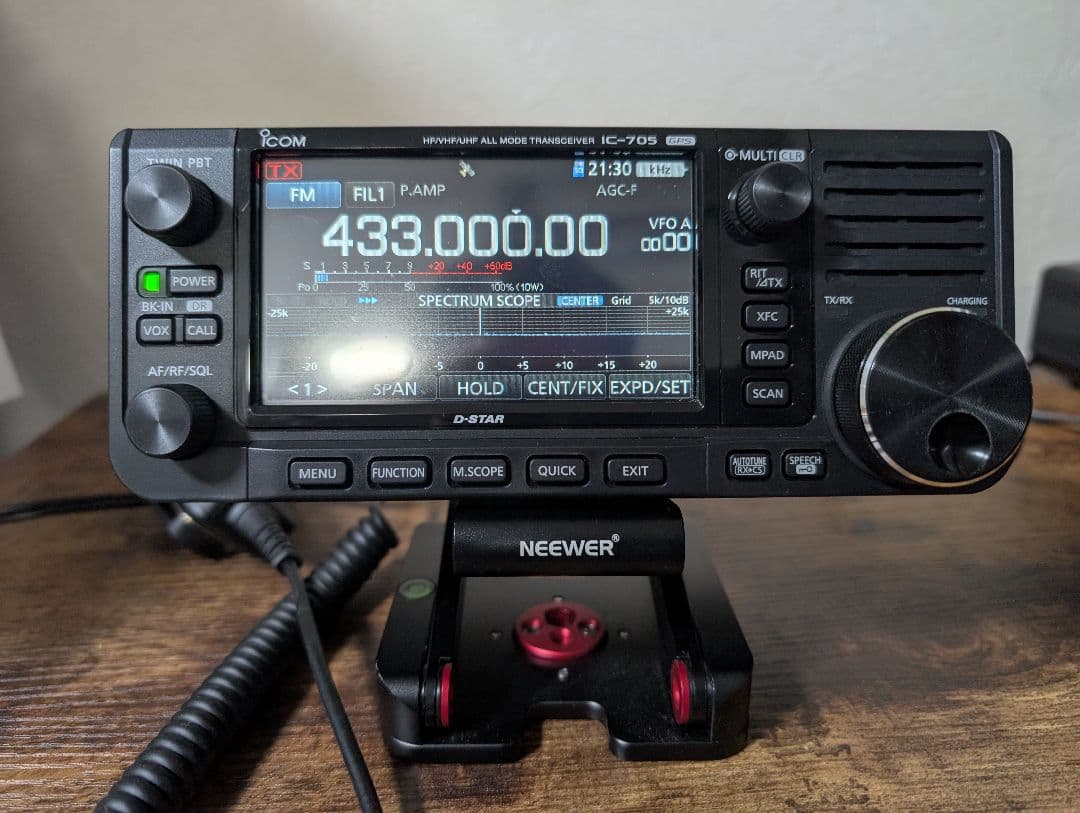 icom IC-705 保証残り有