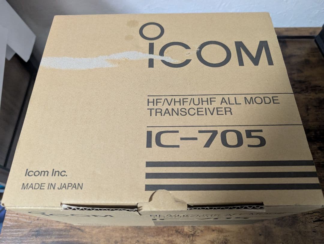 icom IC-705 保証残り有