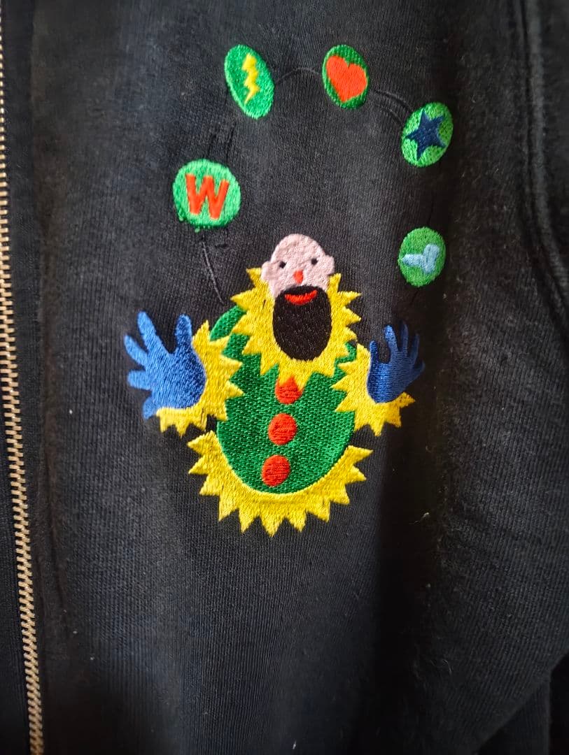 お*す様 Walter Van Beirendonck ブラックラグランブルゾン