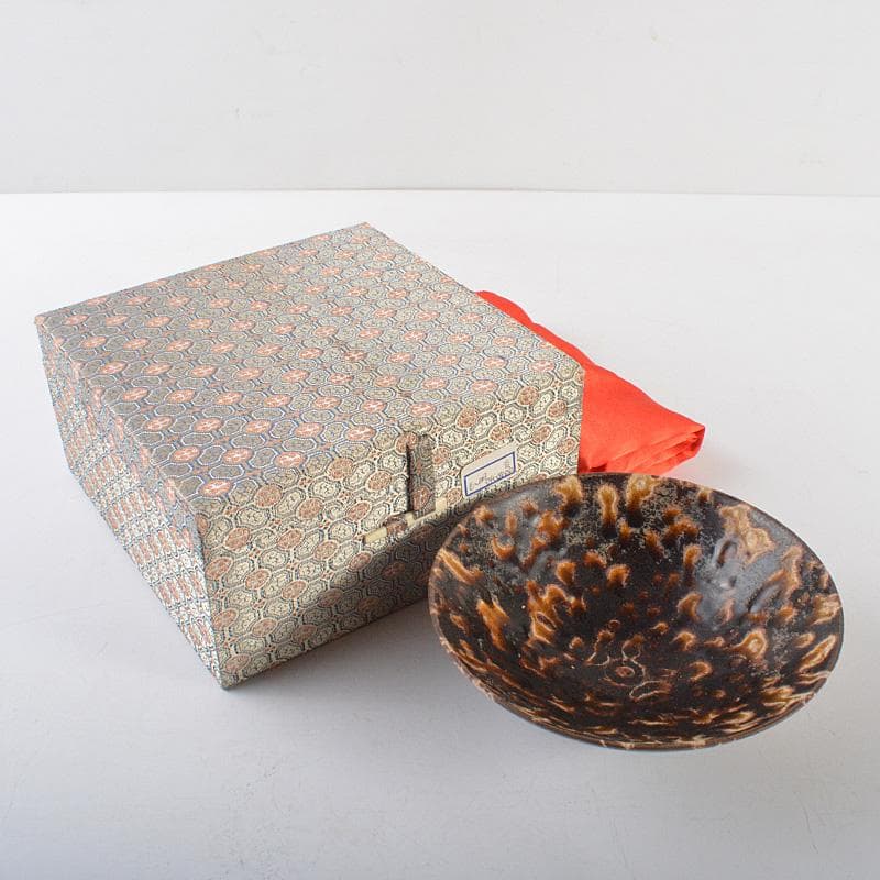 中国　元～明代　玳玻天目茶碗　V　R6276