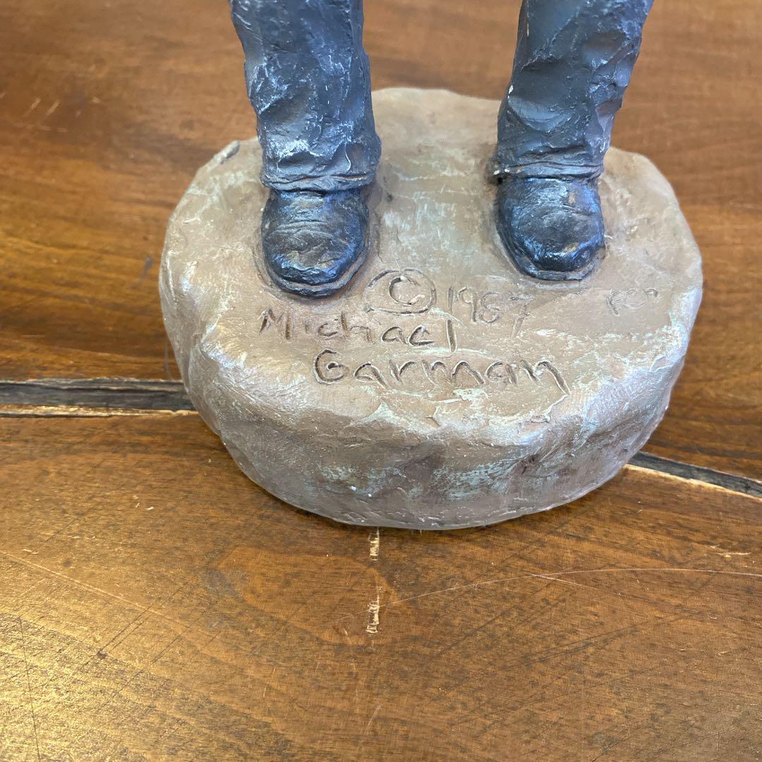 アメリカンインテリア　マイケルガーマン作　彫刻 アンティーク