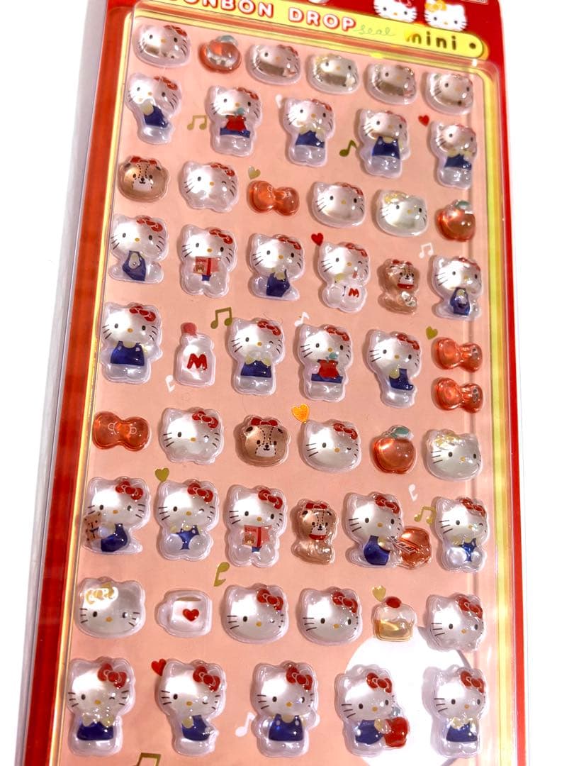 ボンボンドロップシールミニ サンリオ8種 たまごっち3種 計12枚 正規品